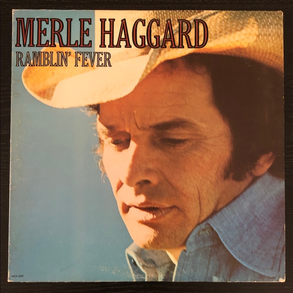Merle Haggard Ramblin' Fever Vinyl Lp Record Album ‘77